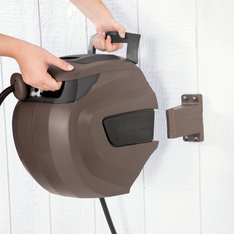 Liberty Garden Plastic Wall Mounted Hose Reel Wayfair